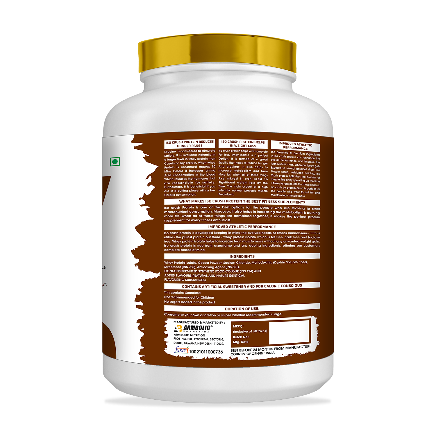 Iso Crush Protein (Isolate Whey) 2Kg - Image 4